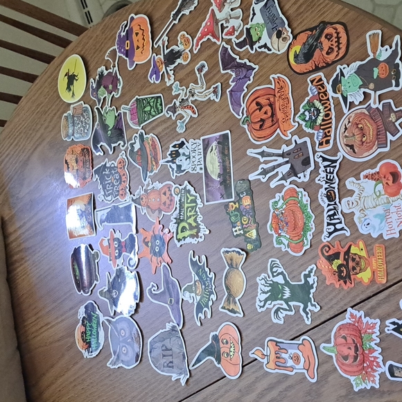 Other - Halloween 100 piece decals/BUNDLE ONLY
